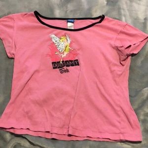 Tinker bell crop top